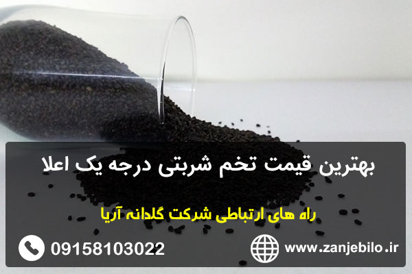 بهترین قیمت تخم شربتی درجه یک اعلا