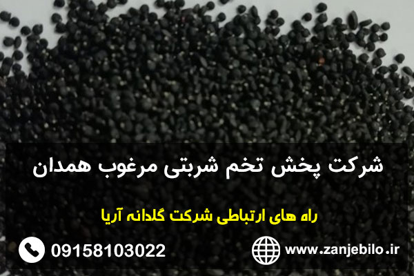 شرکت پخش تخم شربتی مرغوب همدان