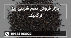 بازار فروش تخم شربتی ریز ارگانیک