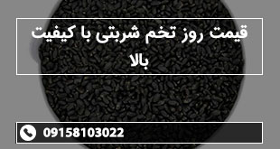 قیمت روز تخم شربتی با کیفیت بالا