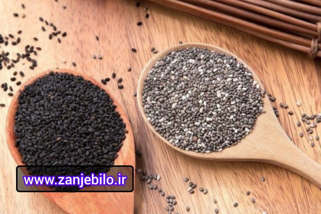 تفاوت چیا و تخم ریحان